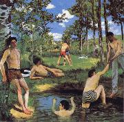 Frederic Bazille Bathers oil
